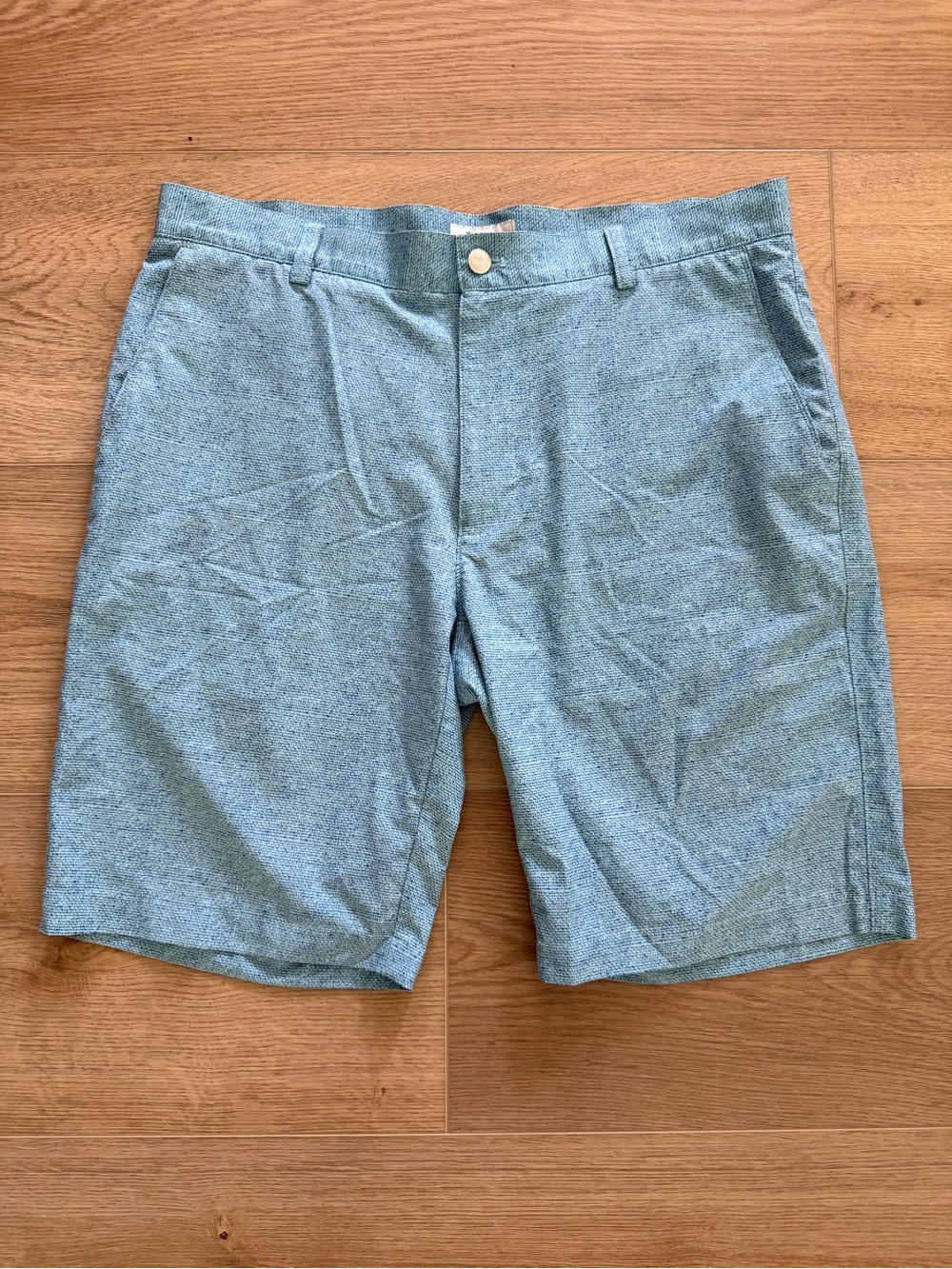 Peter Millar Crown Sport Shackleford Hybrid Shorts Blue Size 35
